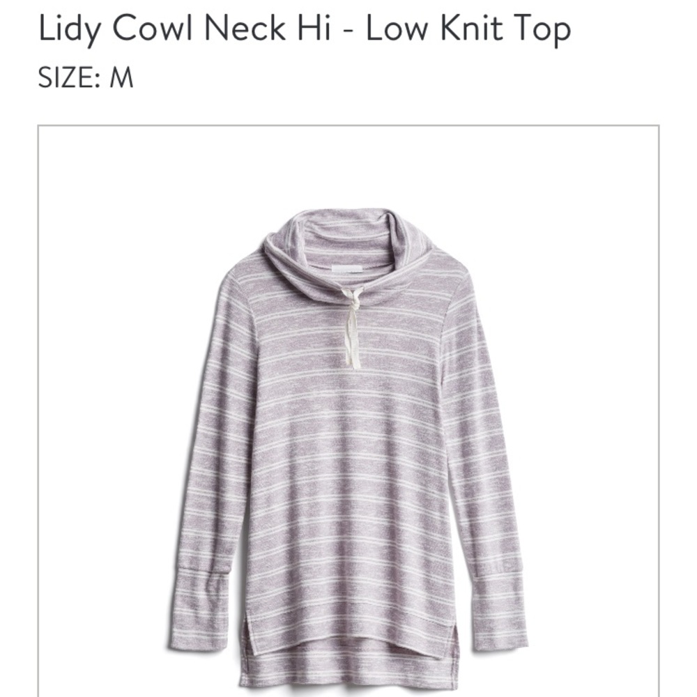 Olive and oak long sleeve cowl neck sweater